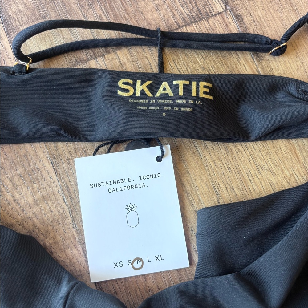 NWT Skatie Jasmine Top – Black // Medium - Picture 5 of 6